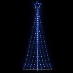Árbol de Navidad LED 447 LEDs azul 250 cm en Decoración Festiva y Estacional | Comprar online en Foru.es