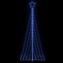 Árbol de Navidad LED 447 LEDs azul 250 cm en Decoración Festiva y Estacional | Comprar online en Foru.es