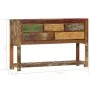 Aparador madera maciza reciclada 120x30x75 cm de vidaXL, Aparadores - Ref: Foro24-247478, Precio: 279,78 €, Descuento: %