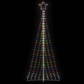 Árbol de Navidad LED 447 LEDs de colores 250 cm en Decoración Festiva y Estacional | Comprar online en Foru.es