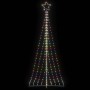 Árbol de Navidad LED 447 LEDs de colores 250 cm en Decoración Festiva y Estacional | Comprar online en Foru.es