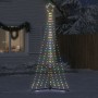 Árbol de Navidad LED 447 LEDs de colores 250 cm en Decoración Festiva y Estacional | Comprar online en Foru.es