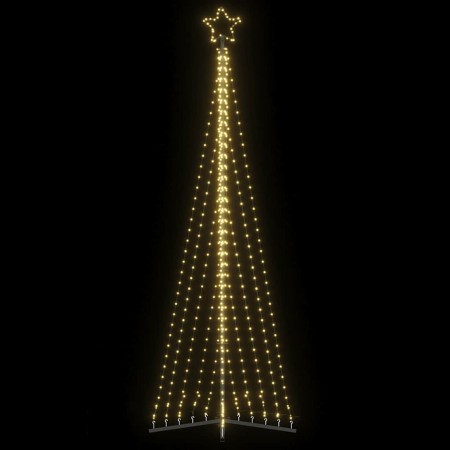 Árbol de Navidad LED 495 LEDs blanco cálido 300,5 cm en Decoración Festiva y Estacional | Comprar online en Foru.es