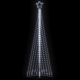 Árbol de Navidad LED 495 LEDs blanco frío 300,5 cm en Decoración Festiva y Estacional | Comprar online en Foru.es