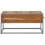 Mesa de centro de madera maciza de acacia 75x75x35 cm de vidaXL, Mesas de centro - Ref: Foro24-247585, Precio: 186,95 €, Desc...