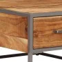 Mesa de centro de madera maciza de acacia 75x75x35 cm de vidaXL, Mesas de centro - Ref: Foro24-247585, Precio: 186,95 €, Desc...