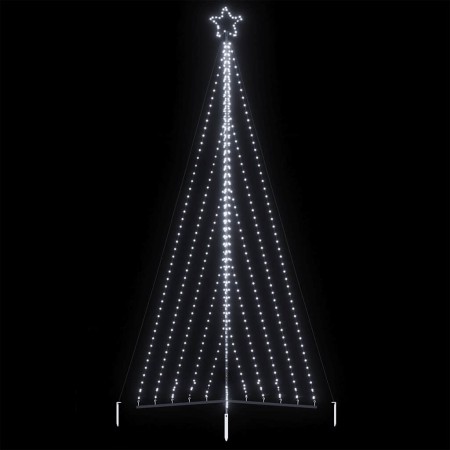 Árbol de Navidad LED 570 LEDs blanco frío 399 cm en Decoración Festiva y Estacional | Comprar online en Foru.es
