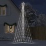 Árbol de Navidad LED 570 LEDs blanco frío 399 cm en Decoración Festiva y Estacional | Comprar online en Foru.es