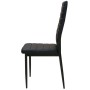 Conjunto de mesas y sillas de comedor de tres piezas negro de vidaXL, muebles para cocinas y comedores - Ref: Foro24-242932, ...