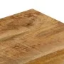 Mesa de centro madera maciza de mango y acero 100x50x35 cm de vidaXL, Mesas de centro - Ref: Foro24-247337, Precio: 167,37 €,...