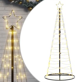 Árbol de Navidad LED 200 LEDs blanco cálido 180 cm en Decoración Festiva y Estacional | Comprar online en Foru.es