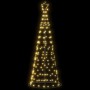 Árbol de Navidad LED 200 LEDs blanco cálido 180 cm en Decoración Festiva y Estacional | Comprar online en Foru.es