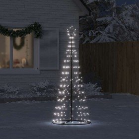 Árbol de Navidad LED 200 LEDs blanco frío 180 cm en Decoración Festiva y Estacional | Comprar online en Foru.es