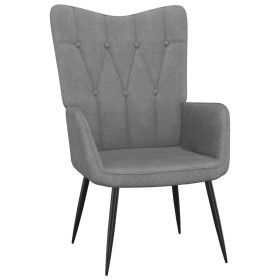 Silla de relajación de tela gris oscuro de vidaXL, Sillones - Ref: Foro24-327546, Precio: 132,72 €, Descuento: %