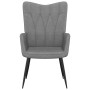 Silla de relajación de tela gris oscuro de vidaXL, Sillones - Ref: Foro24-327546, Precio: 132,72 €, Descuento: %