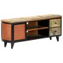 Mueble para TV madera maciza reciclada 120x30x45 cm de vidaXL, Muebles TV - Ref: Foro24-247921, Precio: 231,49 €, Descuento: %