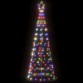Árbol de Navidad LED 200 LEDs de colores 180 cm en Decoración Festiva y Estacional | Comprar online en Foru.es