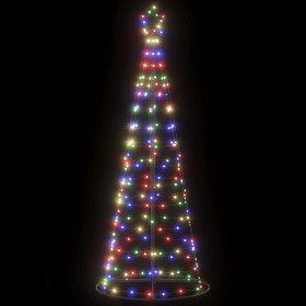 Árbol de Navidad LED 200 LEDs de colores 180 cm en Decoración Festiva y Estacional | Comprar online en Foru.es