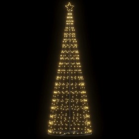 Árbol de Navidad LED 550 LEDs blanco cálido 300 cm en Decoración Festiva y Estacional | Comprar online en Foru.es