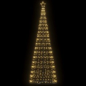 Árbol de Navidad LED 550 LEDs blanco cálido 300 cm en Decoración Festiva y Estacional | Comprar online en Foru.es