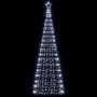 Árbol de Navidad LED 550 LEDs blanco frío 300 cm en Decoración Festiva y Estacional | Comprar online en Foru.es