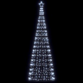 Árbol de Navidad LED 550 LEDs blanco frío 300 cm en Decoración Festiva y Estacional | Comprar online en Foru.es