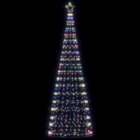 Árbol de Navidad LED 550 LEDs de colores 300 cm en Decoración Festiva y Estacional | Comprar online en Foru.es