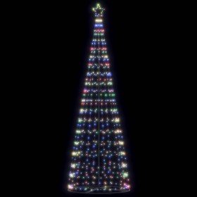 Árbol de Navidad LED 550 LEDs de colores 300 cm en Decoración Festiva y Estacional | Comprar online en Foru.es