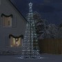 Árbol de Navidad LED 1534 LEDs blanco frío 500 cm en Decoración Festiva y Estacional | Comprar online en Foru.es