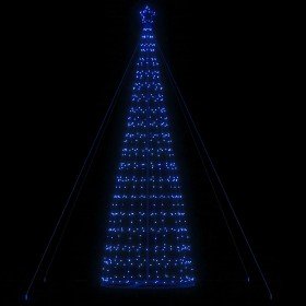 Árbol de Navidad LED 1534 LEDs azul 500 cm en Decoración Festiva y Estacional | Comprar online en Foru.es