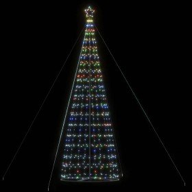 Árbol de Navidad LED 1534 LEDs de colores 500 cm en Decoración Festiva y Estacional | Comprar online en Foru.es