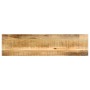 Mesa consola de madera maciza de mango en bruto 140x35x76 cm de vidaXL, Mesas auxiliares - Ref: Foro24-247815, Precio: 198,86...