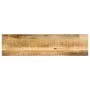 Solid raw mango wood console table 140x35x76 cm by vidaXL, Side tables - Ref: Foro24-247815, Price: 194,92 €, Discount: %