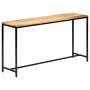Mesa consola de madera maciza de mango en bruto 140x35x76 cm de vidaXL, Mesas auxiliares - Ref: Foro24-247815, Precio: 198,86...