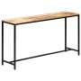 Mesa consola de madera maciza de mango en bruto 140x35x76 cm de vidaXL, Mesas auxiliares - Ref: Foro24-247815, Precio: 198,86...
