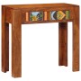 Mesa consola madera maciza de acacia 80x35x75 cm en Mesas consola | Comprar online en Foru.es