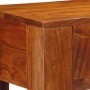 Mesa consola madera maciza de acacia 80x35x75 cm en Mesas consola | Comprar online en Foru.es
