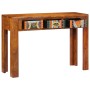 Mesa consola madera maciza de acacia 110x35x75 cm en Mesas consola | Comprar online en Foru.es