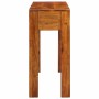 Mesa consola madera maciza de acacia 110x35x75 cm en Mesas consola | Comprar online en Foru.es