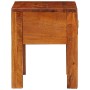 Mesa lateral con cajón Marrón 40 x 30 x 36 cm en Mesas auxiliares | Comprar online en Foru.es