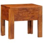 Mesa lateral con cajón Marrón 40 x 30 x 36 cm en Mesas auxiliares | Comprar online en Foru.es