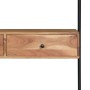 Escritorio de pared de madera maciza de acacia 90x40x170 cm de vidaXL, Estantes y estanterías - Ref: Foro24-247694, Precio: 1...