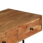 Escritorio de pared de madera maciza de acacia 90x40x170 cm de vidaXL, Estantes y estanterías - Ref: Foro24-247694, Precio: 1...