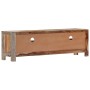 Mueble de TV madera maciza de sheesham 130x30x40 cm de vidaXL, Muebles TV - Ref: Foro24-247750, Precio: 210,21 €, Descuento: %