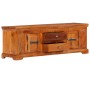 Mueble de TV de madera maciza de acacia 119x30x40 cm de vidaXL, Muebles TV - Ref: Foro24-247760, Precio: 165,65 €, Descuento: %