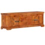 Mueble de TV de madera maciza de acacia 119x30x40 cm de vidaXL, Muebles TV - Ref: Foro24-247760, Precio: 165,65 €, Descuento: %