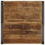 Mesa de centro de madera maciza de mango rugosa 100x100x35 cm en Mesas de centro | Comprar online en Foru.es