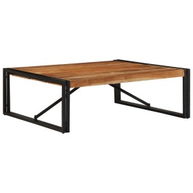Mesa de centro 100x100x35 cm madera maciza acacia en Mesas de centro | Comprar online en Foru.es