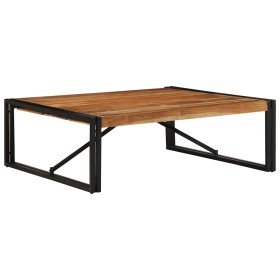Mesa de centro 100x100x35 cm madera maciza acacia en Mesas de centro | Comprar online en Foru.es