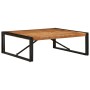 Mesa de centro 100x100x35 cm madera maciza acacia en Mesas de centro | Comprar online en Foru.es